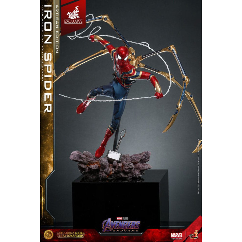 Hot Toys Marvel Avengers: Endgame - Iron Spider Artisan Edition MMS, in scala 1/6