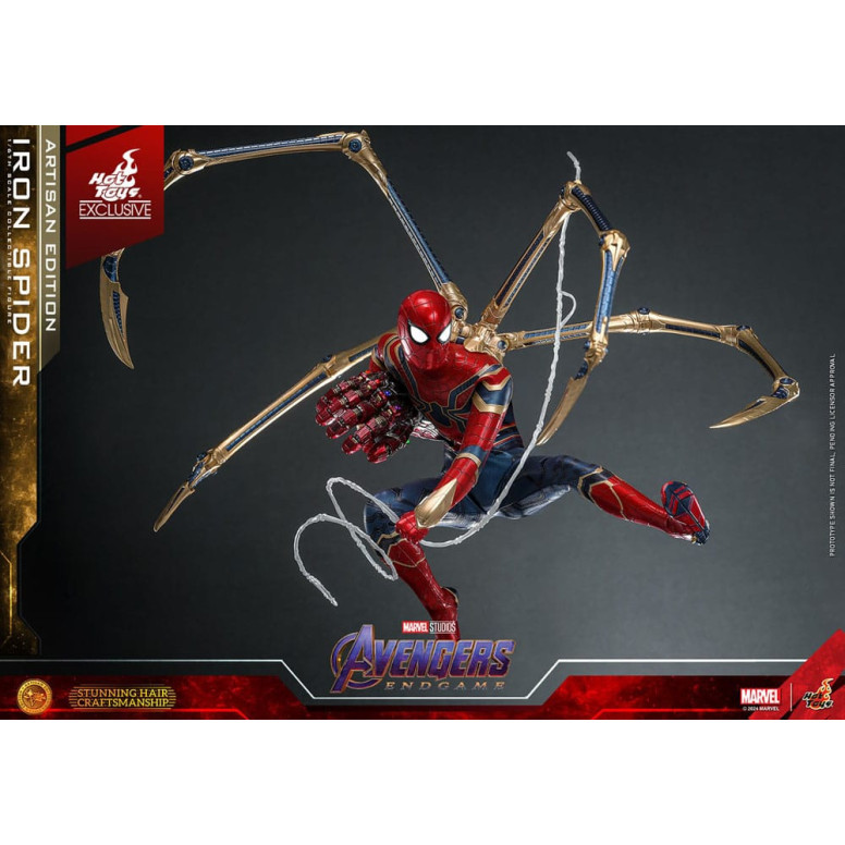 Hot Toys Marvel Avengers: Endgame - Iron Spider Artisan Edition MMS, in scala 1/6