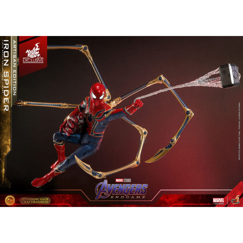 Hot Toys Marvel Avengers: Endgame - Iron Spider Artisan Edition MMS, in scala 1/6