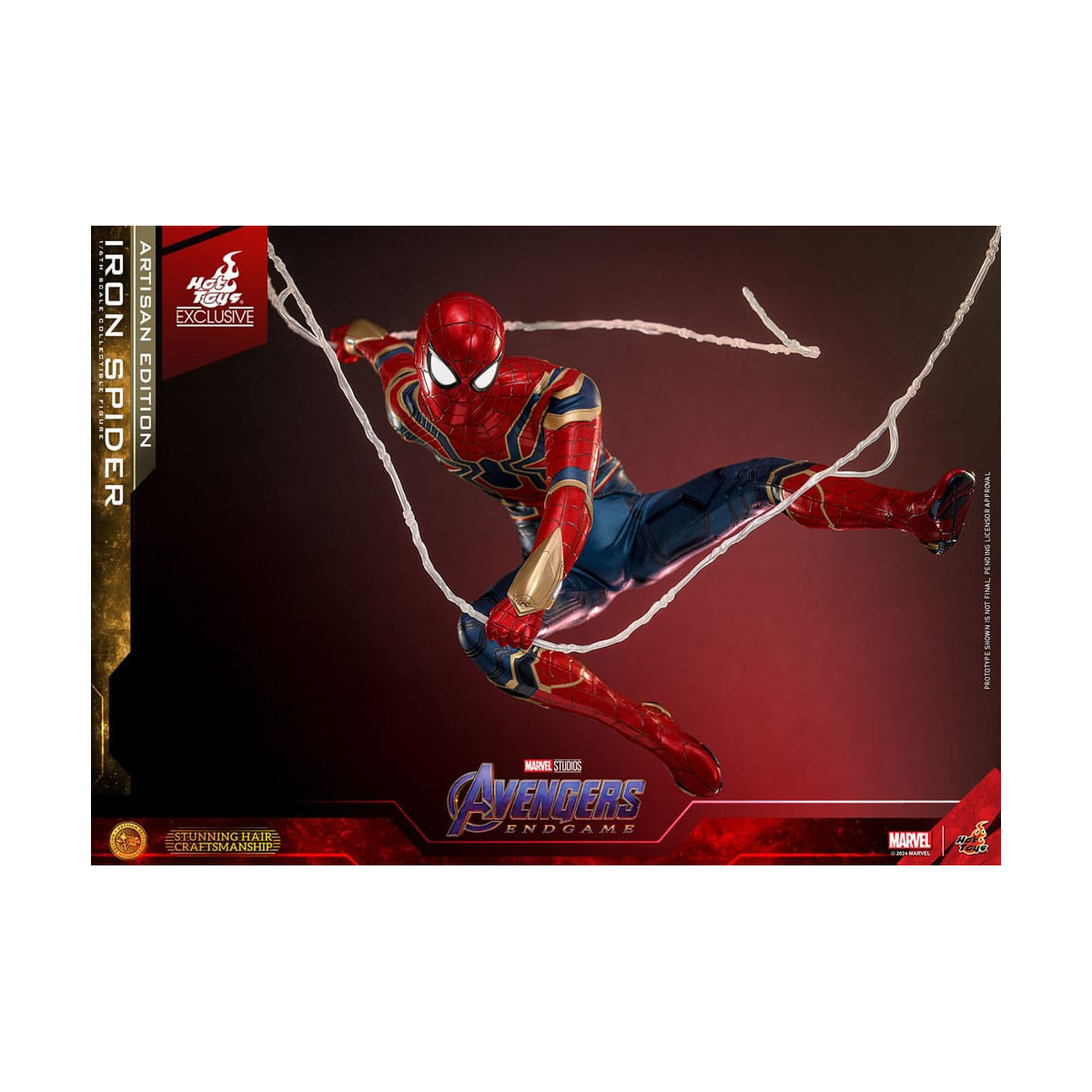 Hot Toys Marvel Avengers: Endgame - Iron Spider Artisan Edition MMS, in scala 1/6