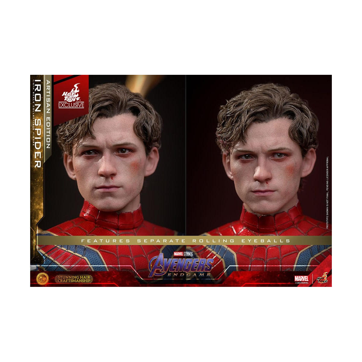 Hot Toys Marvel Avengers: Endgame - Iron Spider Artisan Edition MMS, in scala 1/6