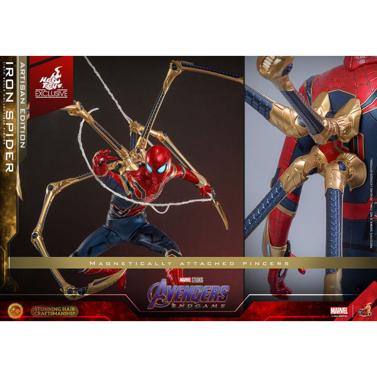 Hot Toys Marvel Avengers: Endgame - Iron Spider Artisan Edition MMS, in scala 1/6