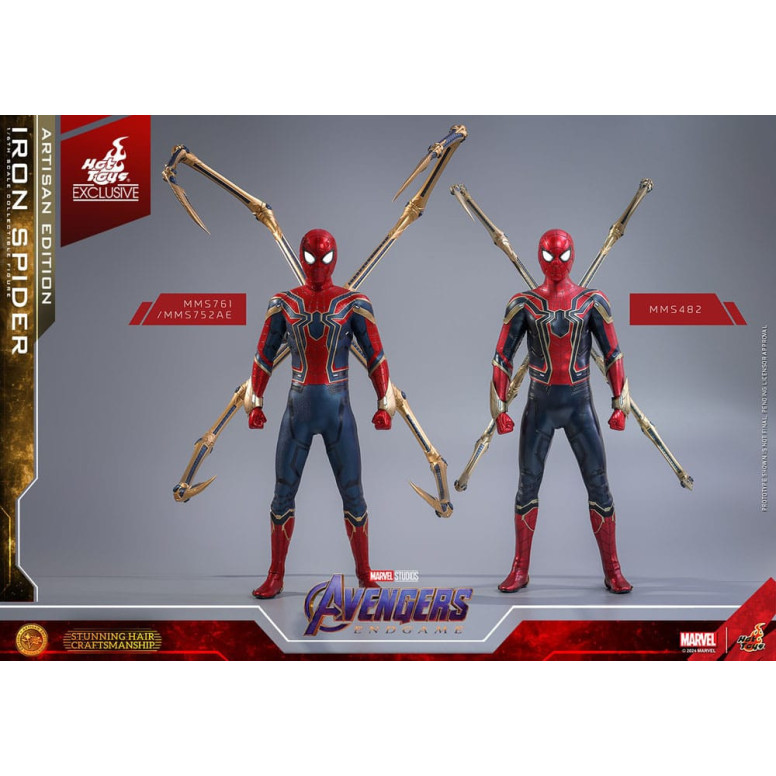 Hot Toys Marvel Avengers: Endgame - Iron Spider Artisan Edition MMS, in scala 1/6