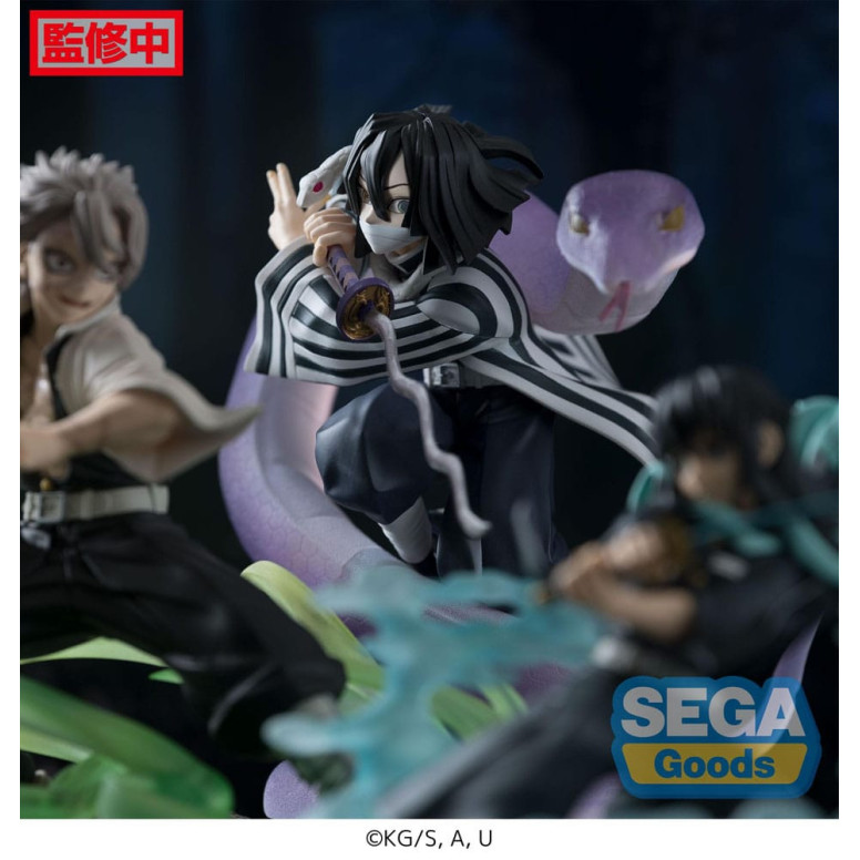 SEGA Goods - Xross Link Anime: Obanai Iguro - Arco dell'addestramento di Hashira - Demon Slayer: Kimetsu no Yaiba: Kimetsu no Ya