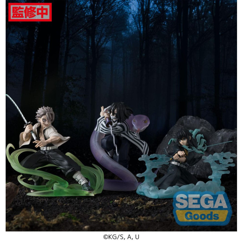 SEGA Goods - Xross Link Anime: Obanai Iguro - Arco dell'addestramento di Hashira - Demon Slayer: Kimetsu no Yaiba: Kimetsu no Ya