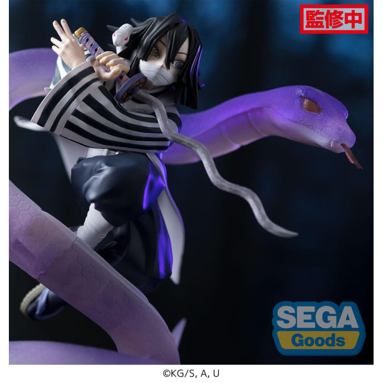 SEGA Goods - Xross Link Anime: Obanai Iguro - Arco dell'addestramento di Hashira - Demon Slayer: Kimetsu no Yaiba: Kimetsu no Ya