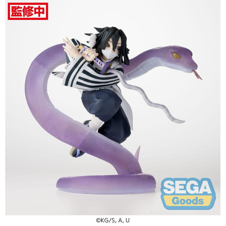 SEGA Goods - Xross Link Anime: Obanai Iguro - Arco dell'addestramento di Hashira - Demon Slayer: Kimetsu no Yaiba: Kimetsu no Ya