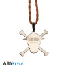 One Piece Collana con ciondolo 3D "Skull"
