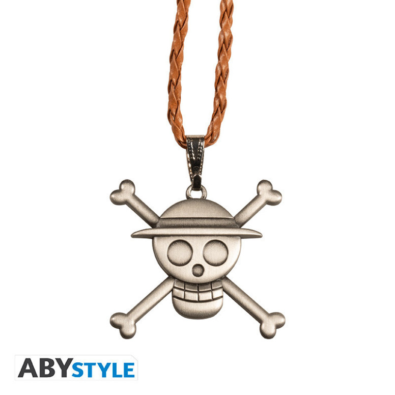One Piece Collana con ciondolo 3D "Skull"