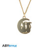 ABYstyle - Sailor Moon Collana con ciondolo “Gatti sulla luna” - Luna & Artemis