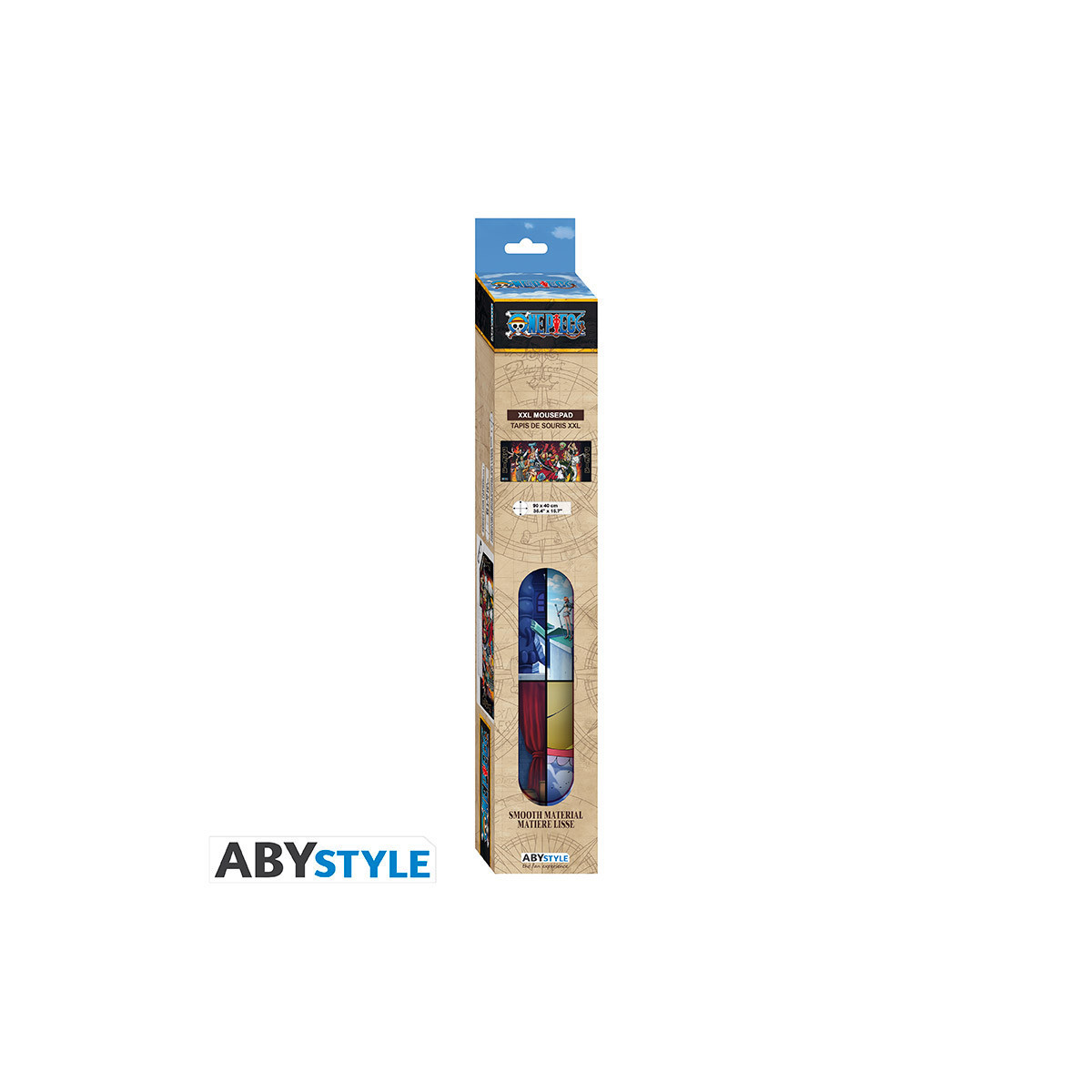 ABYstyle - One Piece Tappetino per mouse XXL “Souvenirs de l'Équipage” (90x40 cm)