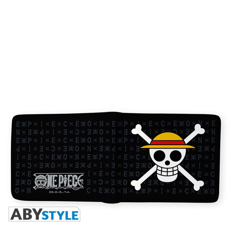 ABYstyle - One Piece Portafoglio Skull Luffy in vinile