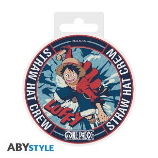 ABYstyle - One Piece Sottobicchieri in ceramica con Luffy
