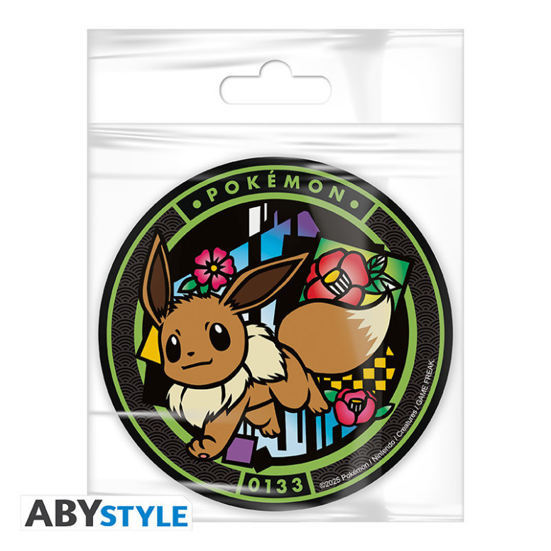 ABYstyle Pokémon - Pokémon Sottobicchieri in ceramica Évoli