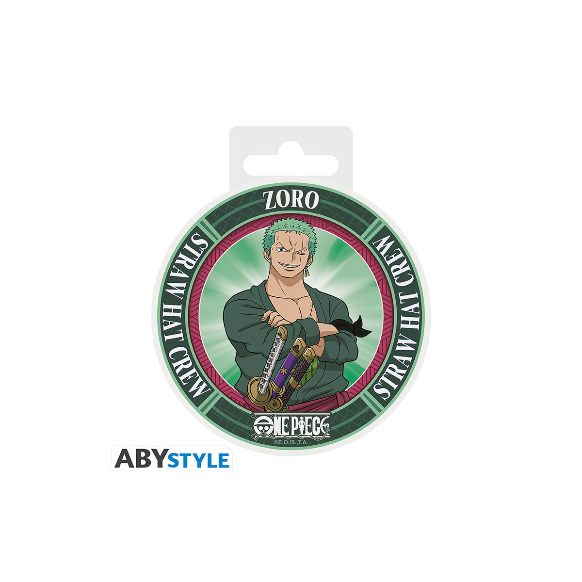 ABYstyle - One Piece Sottobicchieri in ceramica Roronoa Zoro