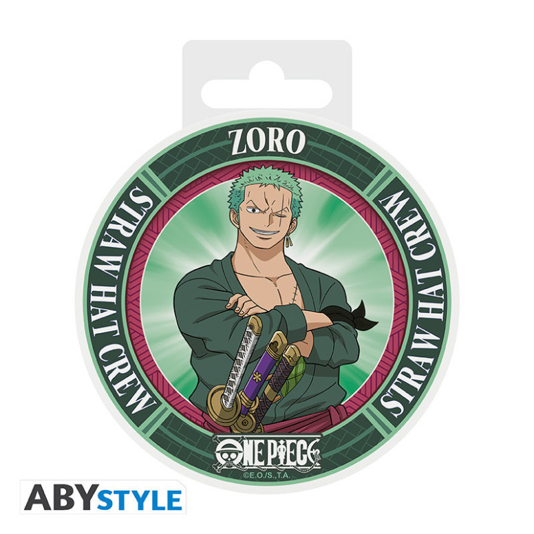 ABYstyle - One Piece Sottobicchieri in ceramica Roronoa Zoro