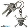 ABYstyle - One Piece Portachiavi 3D con teschio di Luffy