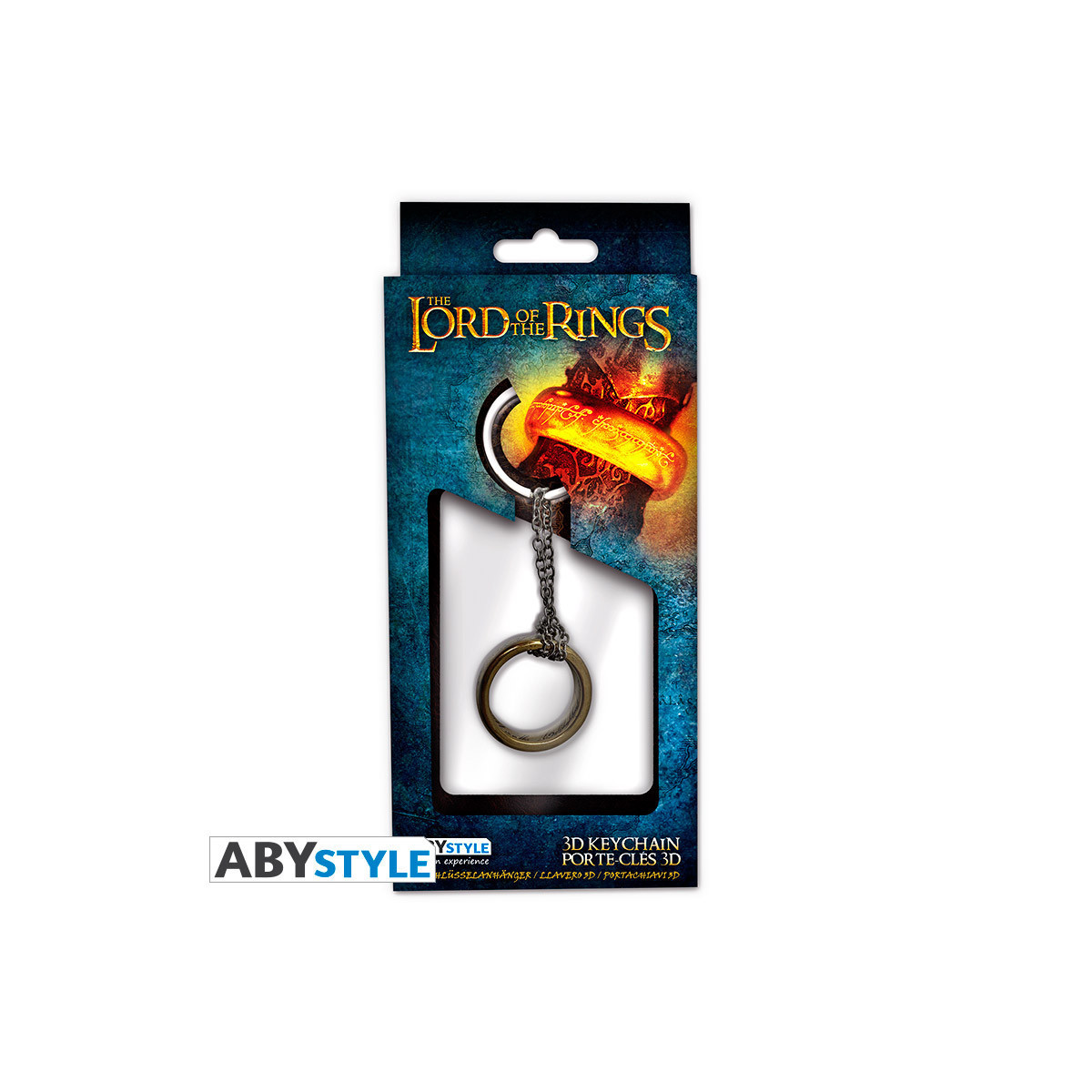 ABYstyle - IL SIGNORE DEGLI ANELLI Portachiavi 3D Anello