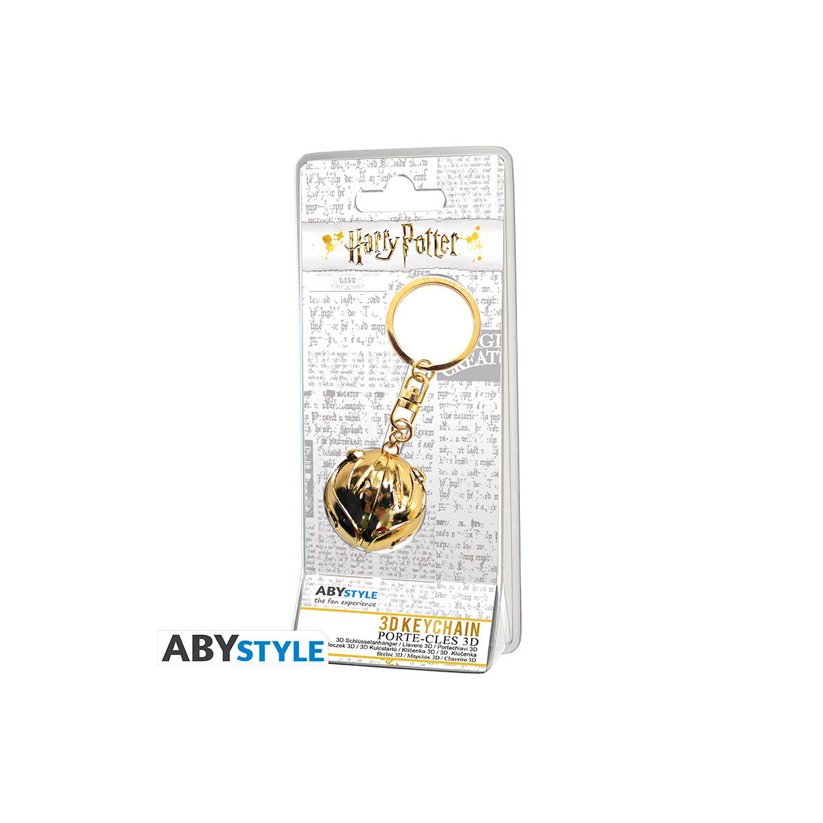 ABYstyle - HARRY POTTER Portachiavi 3D Boccino d'Oro