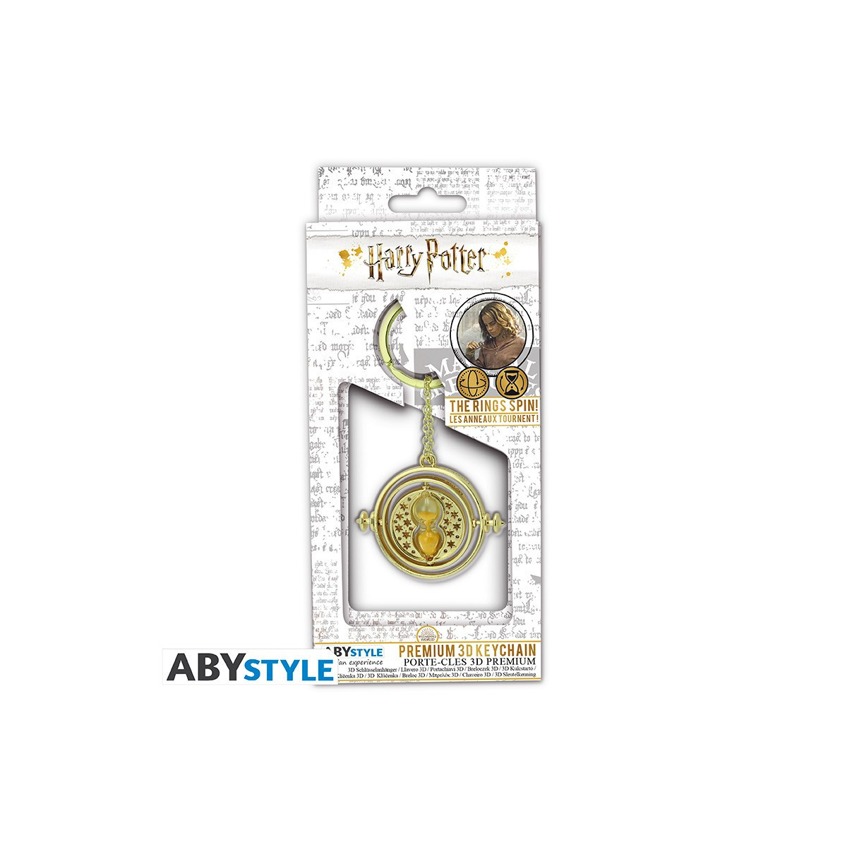 ABYstyle - HARRY POTTER Portachiavi 3D premium "Ritorno nel tempo"