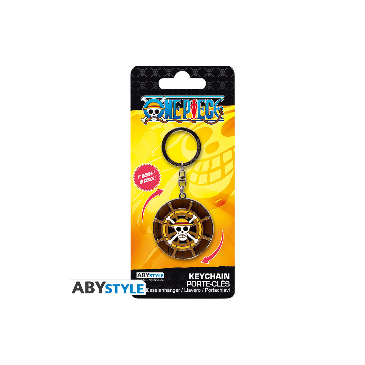 ABYstyle - One Piece Portachiavi meccanico "Barra della Thousand Sunny"