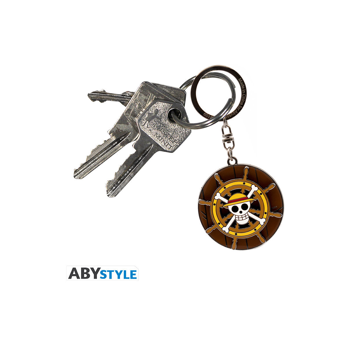 ABYstyle - One Piece Portachiavi meccanico "Barra della Thousand Sunny"