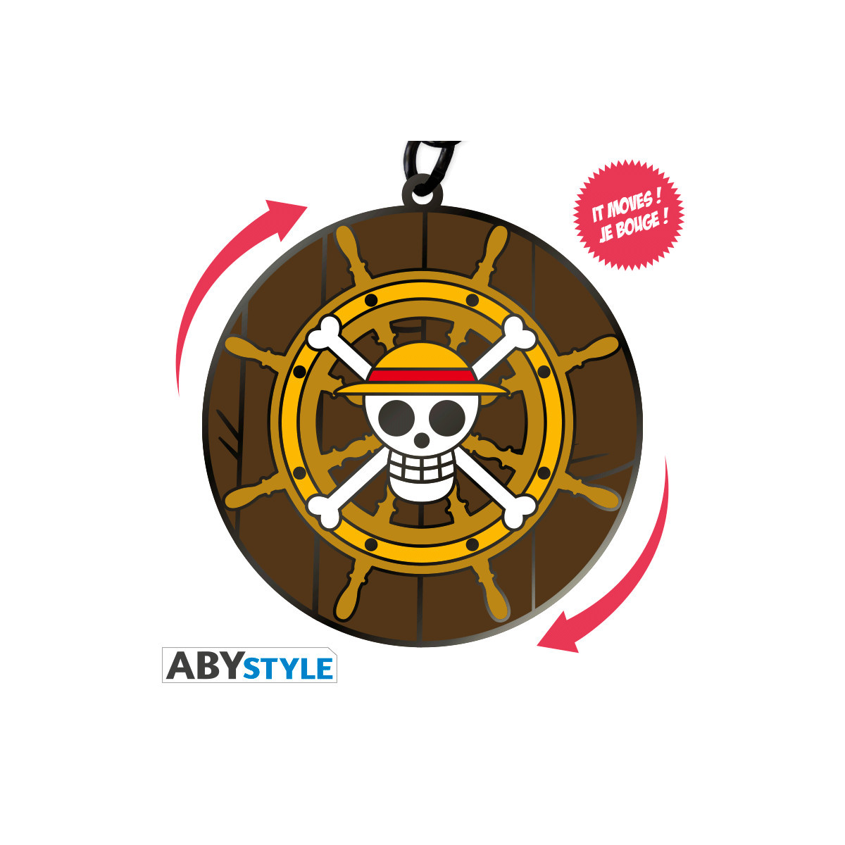 ABYstyle - One Piece Portachiavi meccanico "Barra della Thousand Sunny"
