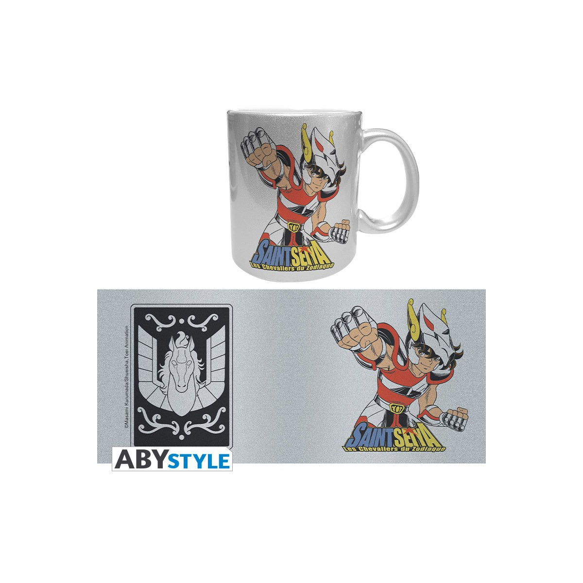 ABYstyle - SAINT SEIYA Tazza con effetto argentato Pegaso