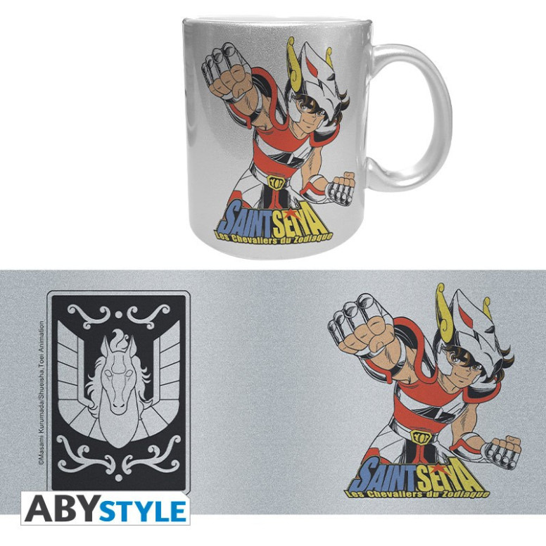 ABYstyle - SAINT SEIYA Tazza con effetto argentato Pegaso