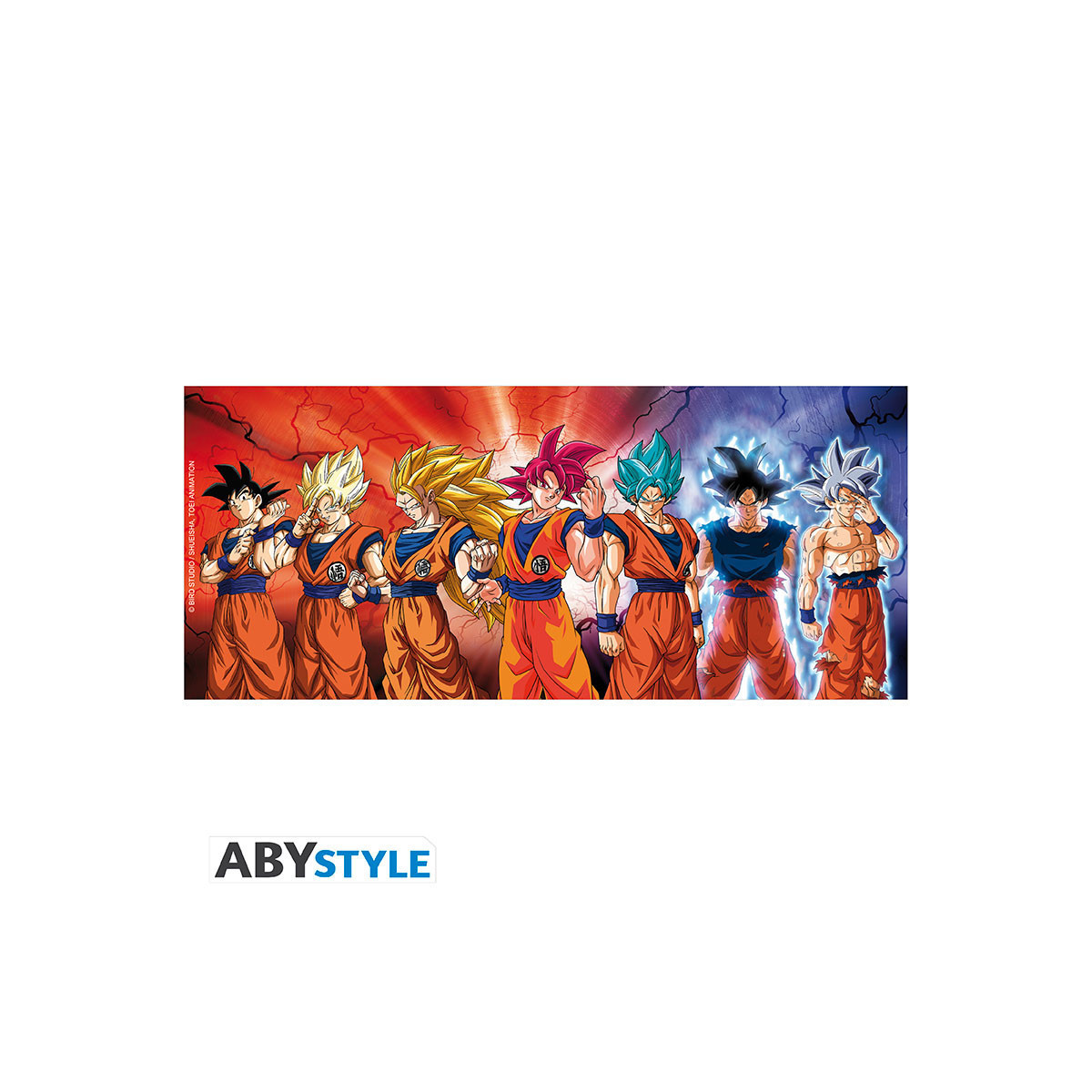 ABYstyle - Dragon Ball SUPER Mug Transformations Goku