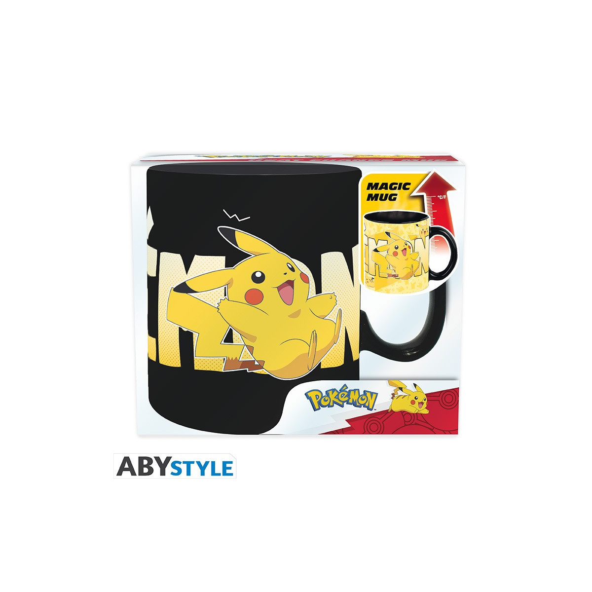 ABYstyle - Pokémon Tazza termoreattiva Pikachu
