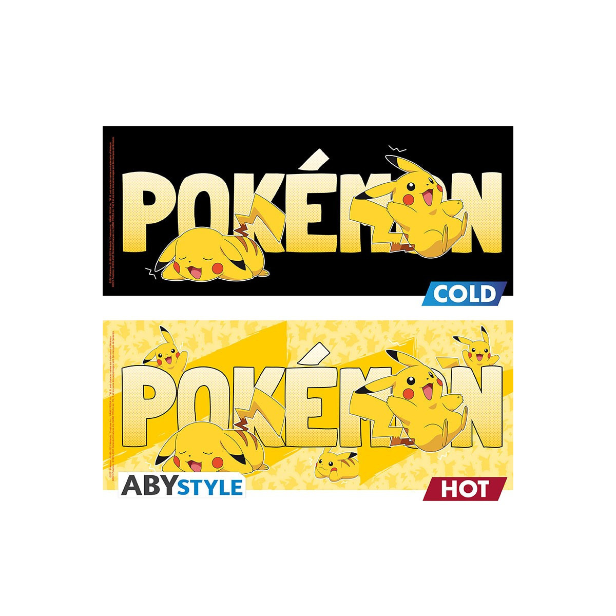 ABYstyle - Pokémon Tazza termoreattiva Pikachu