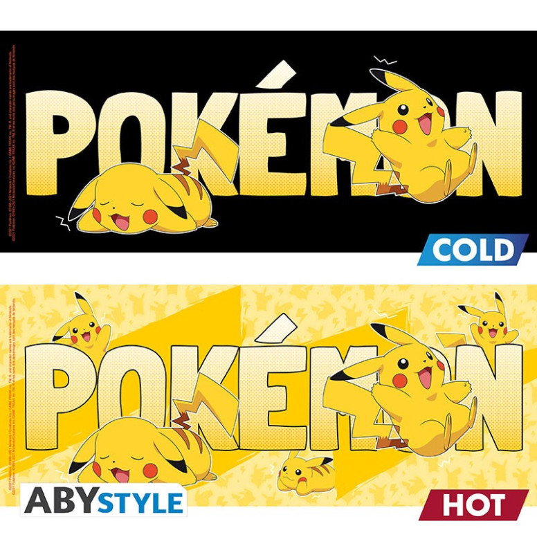 ABYstyle - Pokémon Tazza termoreattiva Pikachu