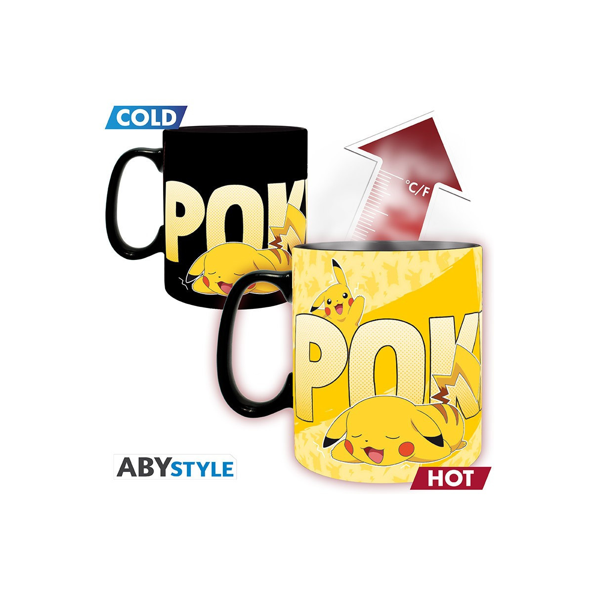 ABYstyle - Pokémon Tazza termoreattiva Pikachu