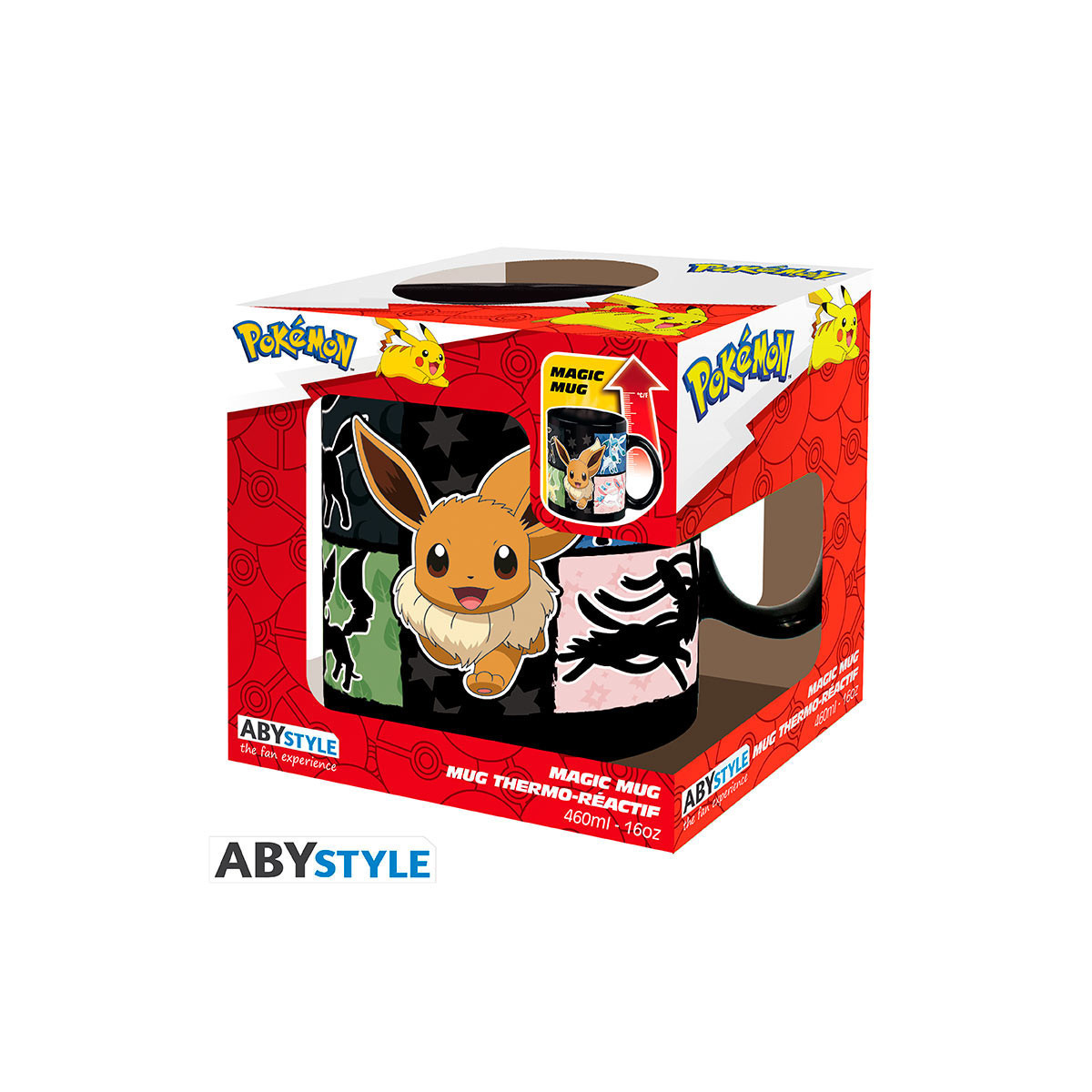 ABYstyle - Tazza termoreattiva " Pokémon " con Évoli