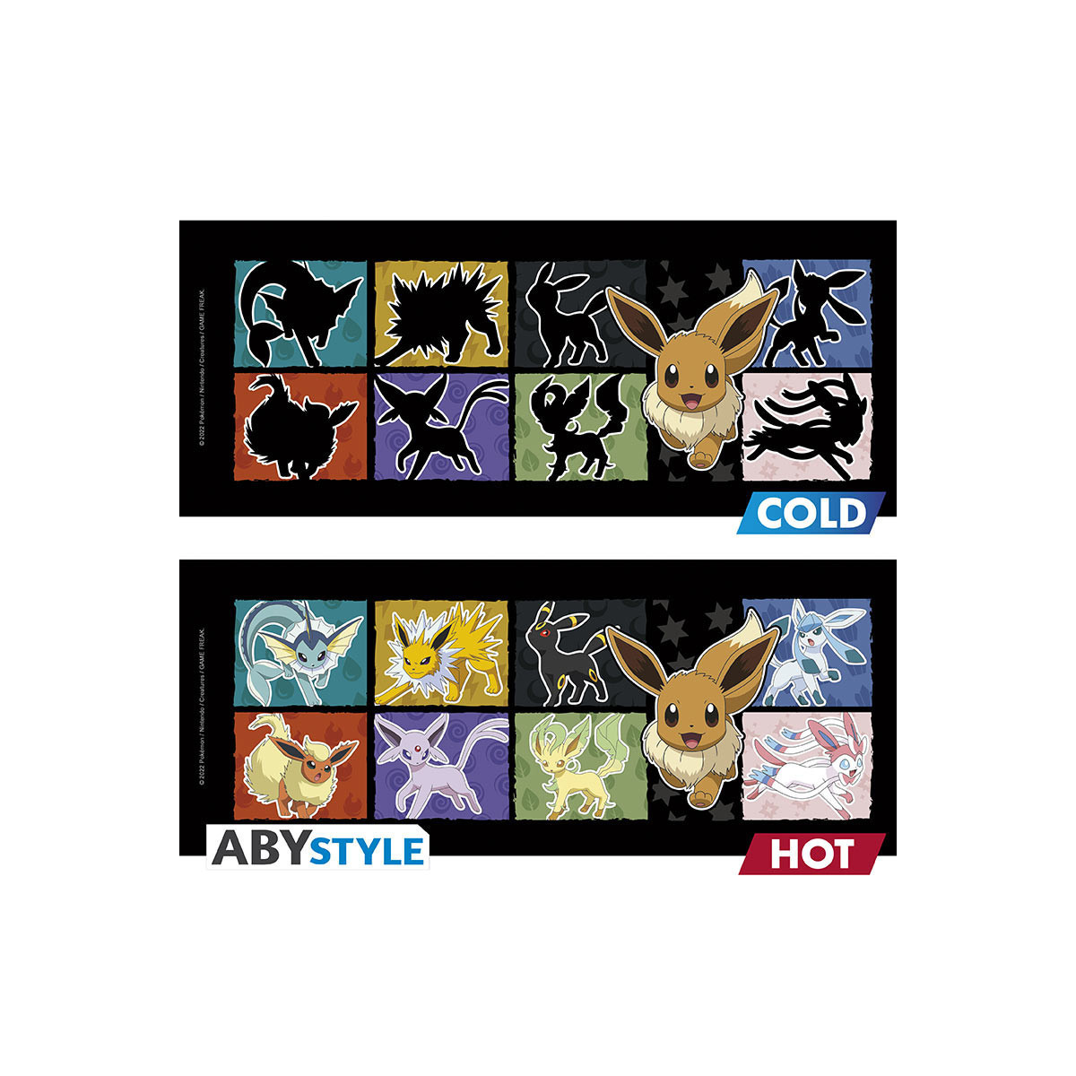 ABYstyle - Tazza termoreattiva " Pokémon " con Évoli