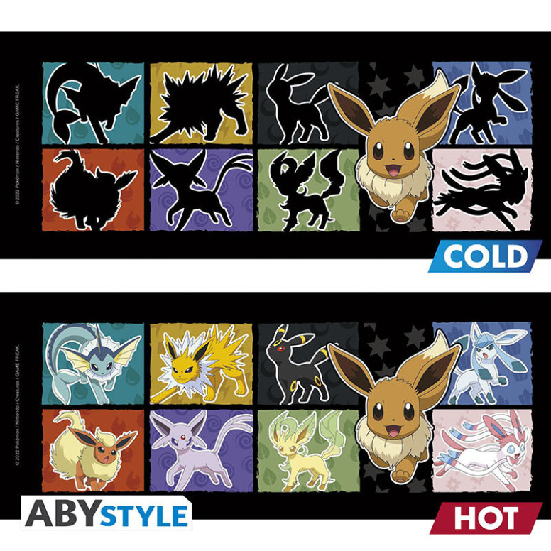 ABYstyle - Tazza termoreattiva " Pokémon " con Évoli