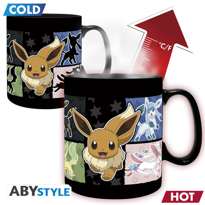 ABYstyle - Tazza termoreattiva " Pokémon " con Évoli