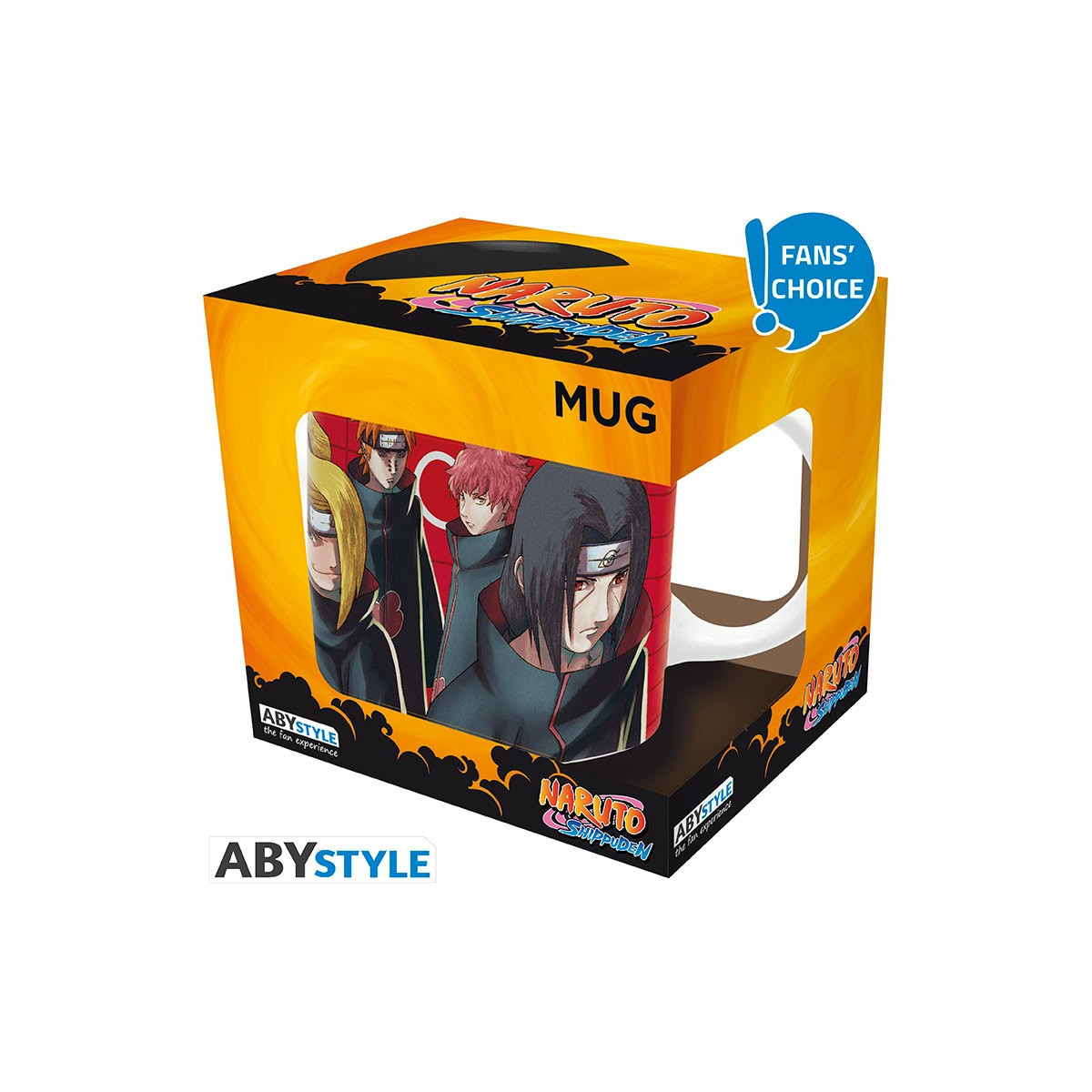 ABYstyle - Tazza " Naruto " SHIPPUDEN: Artwork "Scelta dei fan" - Akatsuki
