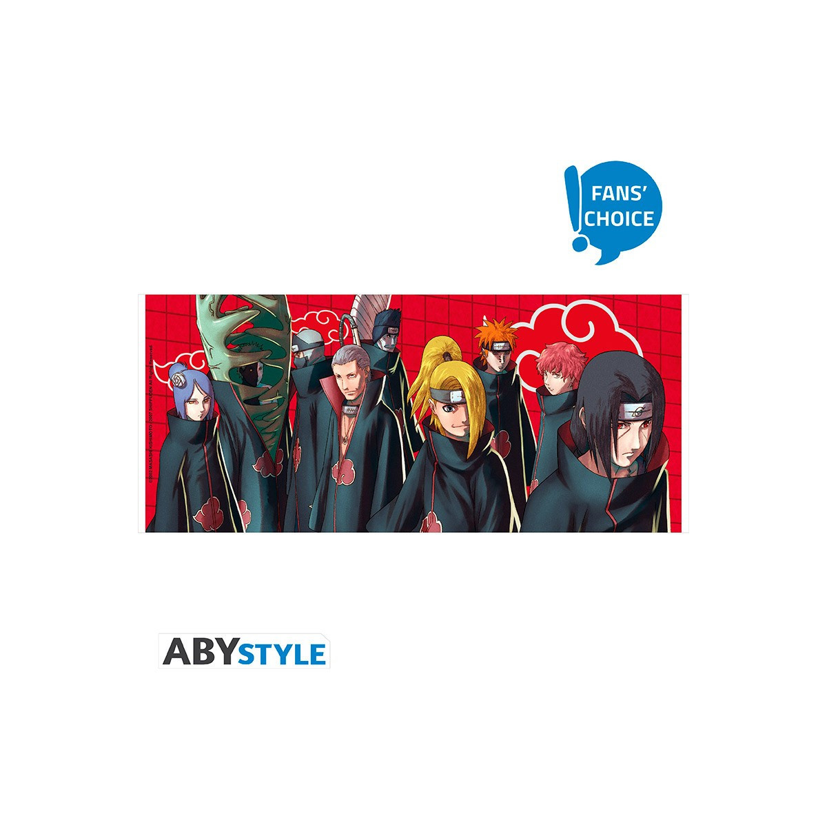ABYstyle - Tazza " Naruto " SHIPPUDEN: Artwork "Scelta dei fan" - Akatsuki