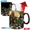 ABYstyle - ATTACK ON TITAN Tazza termoreattiva Titan Eren S3