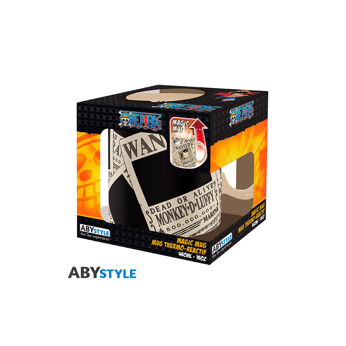 ABYstyle - One Piece Tazza termoreattiva "Wanted"