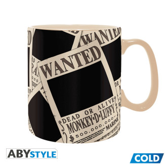 ABYstyle - One Piece Tazza termoreattiva "Wanted"