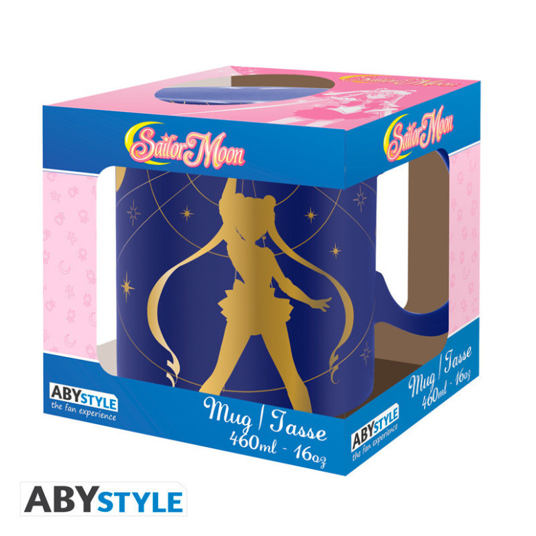 ABYstyle - Tazza " Sailor Moon " " Sailor Moon " dorata, grande capacità