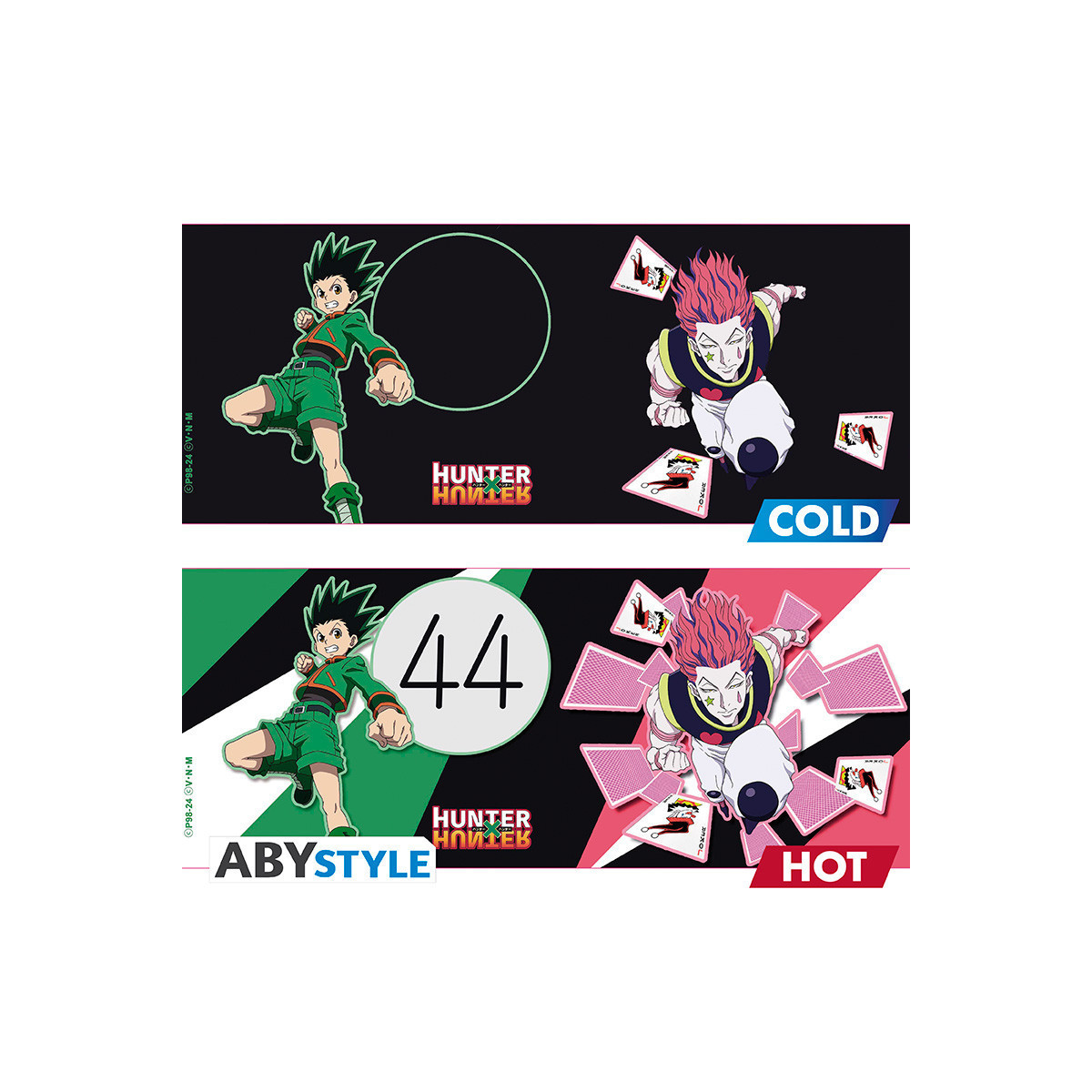 ABYstyle - Hunter × Hunter Tazza termoreattiva Gon & Hisoka