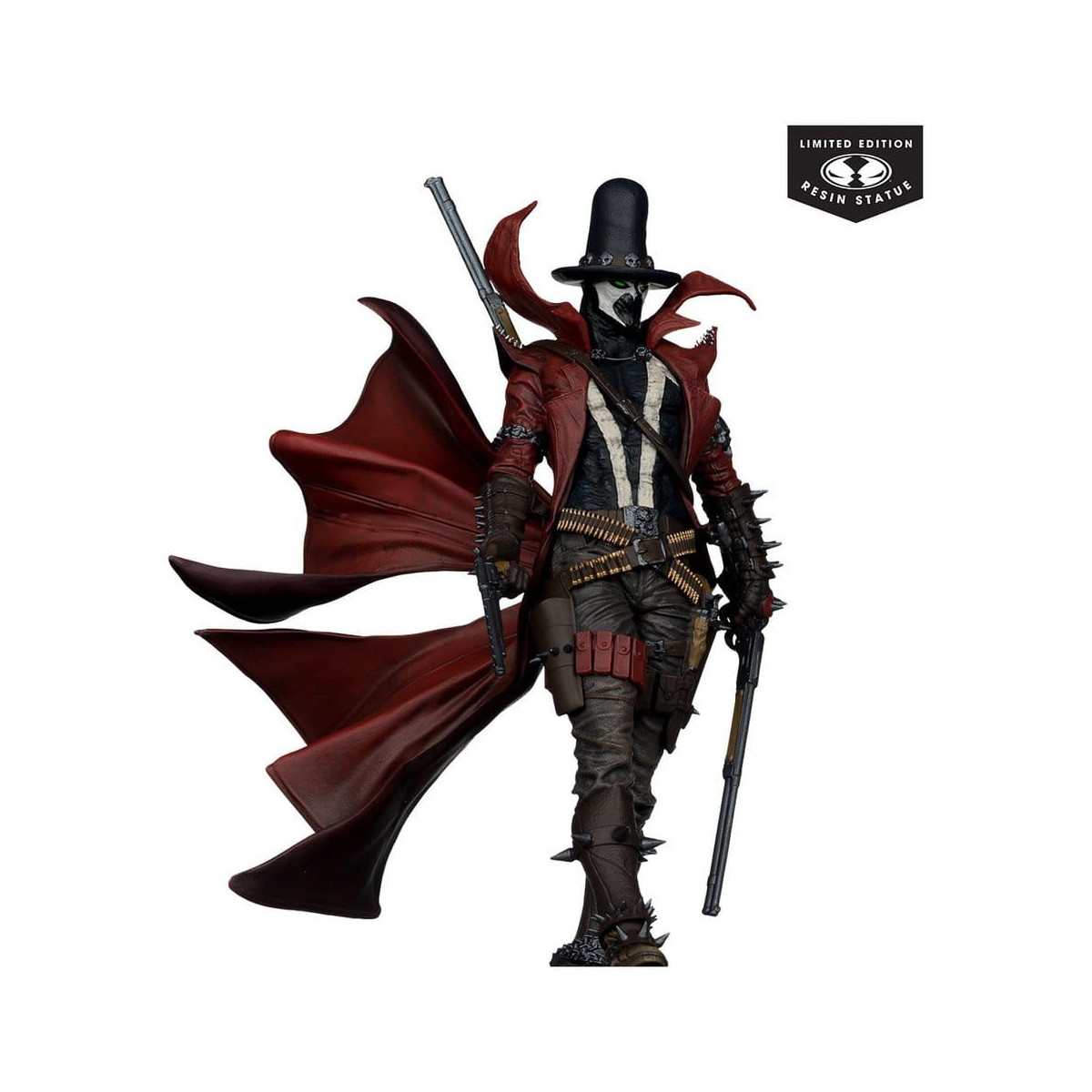 McFarlane - Gunslinger Spawn, di Todd McFarlane: statua "Black White & Red All Over" in scala 1/10