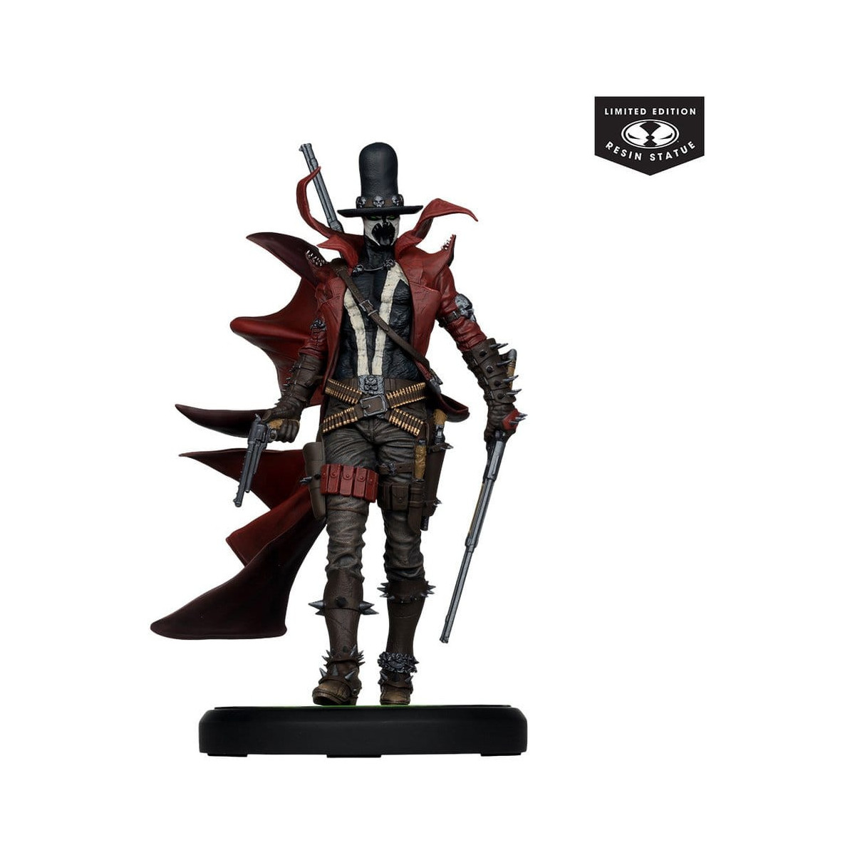 McFarlane - Gunslinger Spawn, di Todd McFarlane: statua "Black White & Red All Over" in scala 1/10