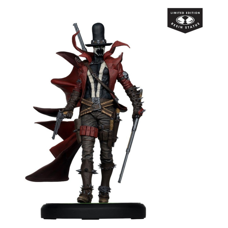 McFarlane - Gunslinger Spawn, di Todd McFarlane: statua "Black White & Red All Over" in scala 1/10