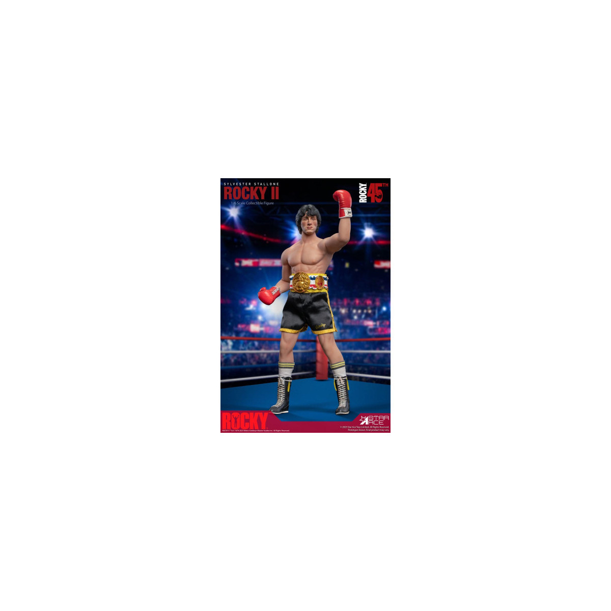 Star Ace - Rocky e II - Boxer Rocky, Edizione Deluxe 1/6