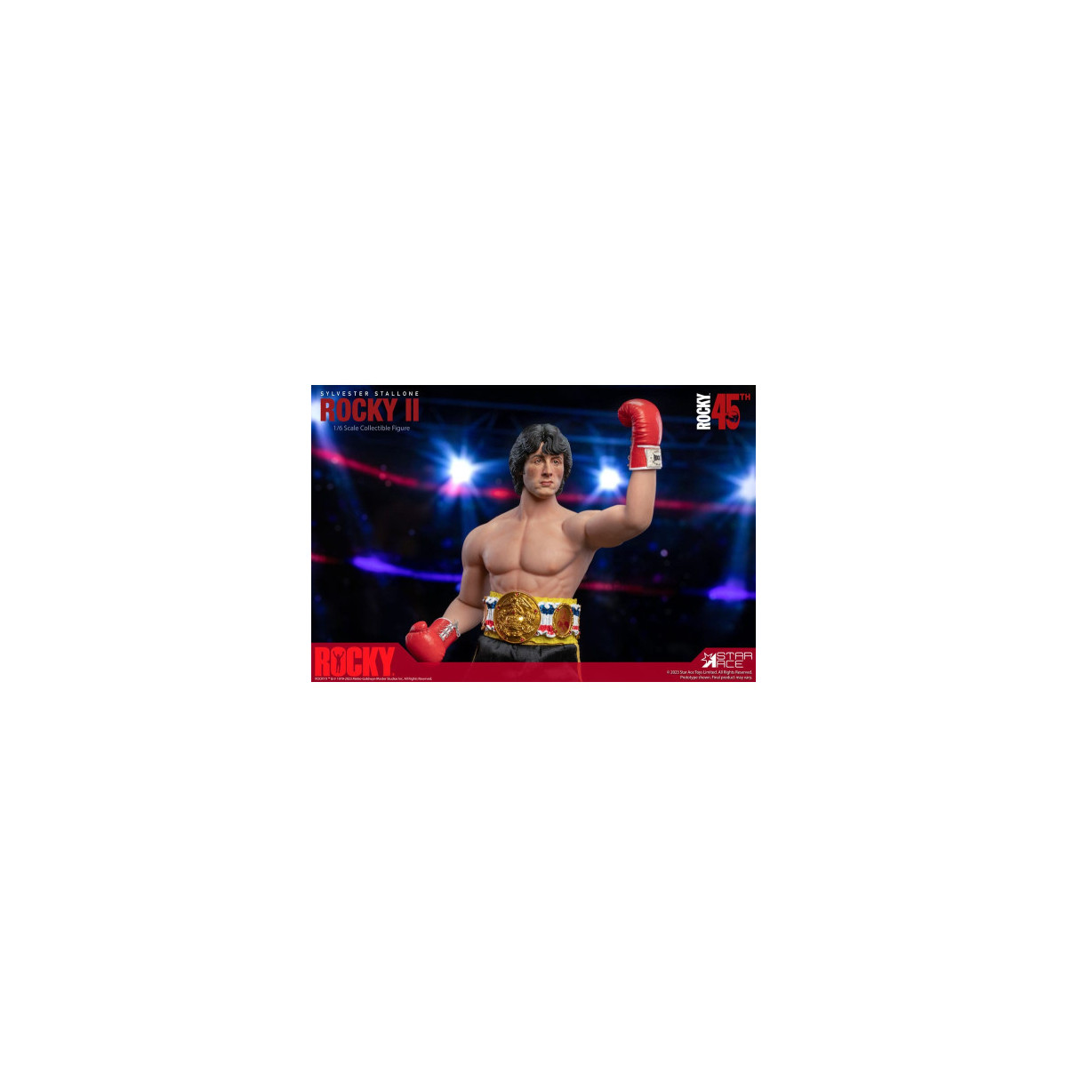 Star Ace - Rocky e II - Boxer Rocky, Edizione Deluxe 1/6